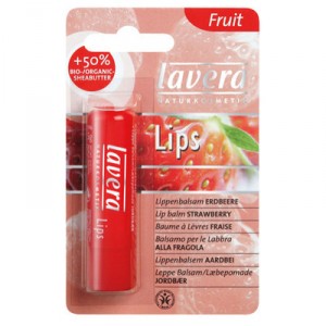 Lavera Baume à lèvres coloré fraise