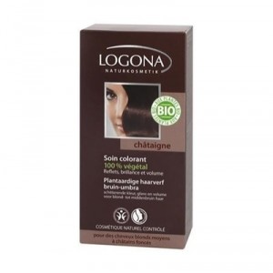 Logona Naturkosmetik Und Heilmittel Soins colorants, chataîgne