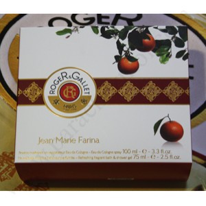 Roger and Gallet JEAN MARIE FARINA GALLET Box Set of 1 + 1 spray 75 ml shower gel