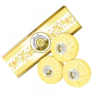 Roger and Gallet Gallet Vanilla Gentle Soap Box of 3 rolls of 100 g