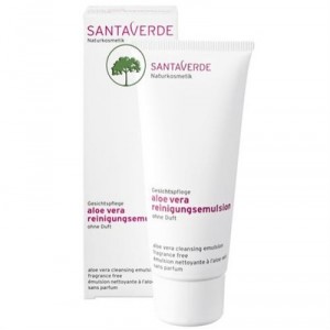 Santaverdé Emulsion Fragrance Free Organic Cleanser Facial Santaverde