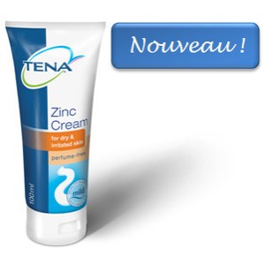 Tena soothing cream with zinc