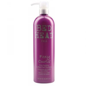 Tigi Bed Head Foxy Curls Shampoo Anti Frizz Without Sulfates