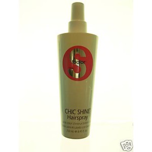 Tigi S factor Chic Shine Hairspray