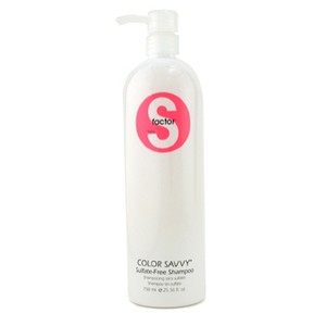 Tigi S Factor Shampooing sans sulfate Color Savvy 25.3 oz./750 ml