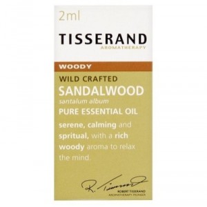 Tisserand Essential Oil Sandalwood Wild Crafted Wood