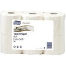 TORK Carton 42 rouleaux papier toilette Confort Papier toilette plus