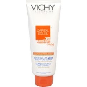 Vichy CAPITAL SOLEIL Lait Protecteur Visage et Corps IP30 Tube de