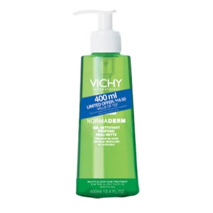 Vichy NORMADERM cleansing gel with 200 ml bottle 400 ml AVAILABLE