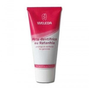 Weleda toothpaste Ratanhia