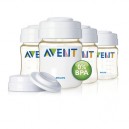 Philips Avent - SCF660/04 - Set de pots de conservation pour lait maternel - sans BPA (Import Allema...