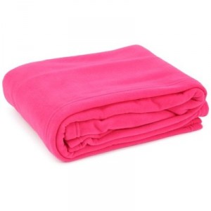 Baby Sun Nursery - MU616100 - Fleece Blanket - Polyester - Raspberry - 100 x 150 cm