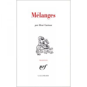 Melanges - Rene Guenon