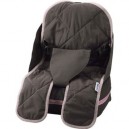 Beaba - 940054 - Mobilier Bébé - Rehausseur de Voyage - Taupe / Rose