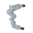 Bykay - 90407 - Attache Doudou/ Attache Sucette - Gris Mêle