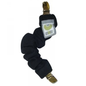Bykay - 90410 - Attache Doudou/ Attache Sucette - Noir