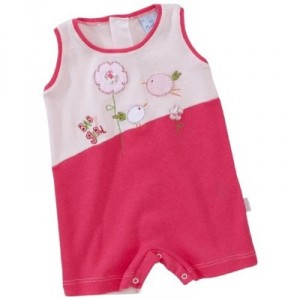 Cambrass - 21914 - Grenouillère - bébé fille - rose - 1 mois (56 cm)