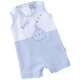 Cambrass - 21988 - Grenouillère - bébé garçon - bleu v35 - 1 mois (56 cm)