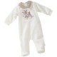 Cambrass - 22042 - Grenouillère - mixte bébé - orange - 3 mois (62 cm)
