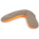 Candide - 202750 - Coussin de Maternité - Déhoussable - Roudoudou Rococo - Bicolore Chocolat / Orange