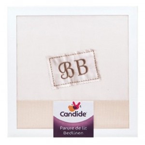 Candide - 232740 - Parure de Lit - Bébé Tradition - Choco / Beige