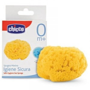 Chicco - 00062179400000  - Hygiène et soins - Eponge De Mer 100%Naturelle 0 M+