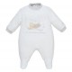 Chicco - 023205 - Trousse - Dors Bien + Bavoir + Chapeau - T 56 cm - 3 mois - Unisexe - Blanc