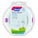 Chicco - 61766000000 - Assiette Plate Canard avec Ventouse - 6 months