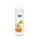 Chicco - 939000000 - Biberon Verre - Tri-pack - Tétine Silicone - Flux Normal - 240 ml