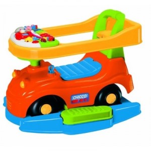 Chicco - Jouet premier âge - Porteur Auto 4 En 1