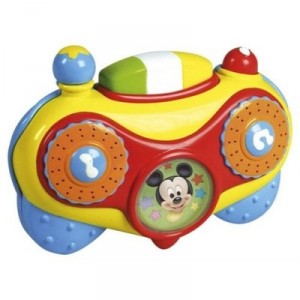 Clementoni - 14289 - Jouet Premier Age - Bébé Disney - La Radio Sons Et Lumière De Mickey