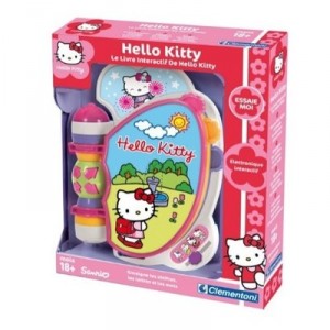 Clementoni-62219-Jouet Premier Age-Livre Hello  Kitty
