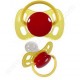Dodie - K807664 - Sucette - Line - Design - Silicone (Avec Anneau) X 1 - + 6 mois