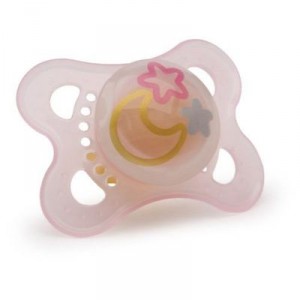Dodie - K807758 - Physiological lollipop - Rubber Night X 1 - 0-6 months