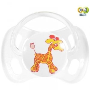 Dodie - K807759 - sucette physiologique - Design - Caoutchouc Avec Anneau X 1 - 0-6 mois