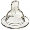 Tétine 3 vitesses silicone 0-4 mois x1