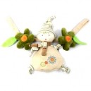 Dodo d'amour - 55064 - Hochet - Lutin + fleurs à  Suspendre
