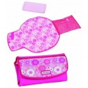 Learning Curve - Y7306 - RCTK4 - Kit à langer Deluxe Fold n Go - Fleurs roses (Import Grande Bretagn...
