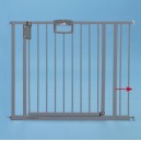 Geuther - 0081VS-WE - Barrière - Kit de Rallonge - Easylock Métal - Petite Modèle - 9.5 cm