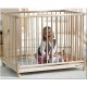 Geuther - 2232NA97 - Parc Pliable - Euro-Parc - Modèle Bois Naturel - 73 x 102 cm