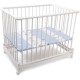 Geuther - 2232WE97 - Parc Pliable - Euro-Parc - Modèle Blanc - 73 x 102 cm