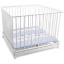 Geuther - 2234WE97 - Parc Pliable - Euro-Parc - Modèle Blanc - 102 x 102 cm