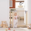 Geuther - 2742NA - Barrière - Easylock Naturel - Moyen Modèle - 76.5 - 85 cm