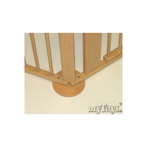 Geuther - 2767NA - Barriere à Configurer - Bois - Elément Coin avec Pied