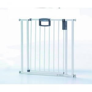 Geuther - 4781 - Barriere Portes - Blanc / Bleu - 68.5 x 78 cm