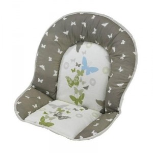 GEUTHER - COUSSIN DE CHAISE TISSU PAPILLON