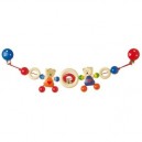 Heimess - 732410 - Chaine de Landau - Hochet - Oursons - Petit Coeur