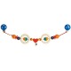 Heimess - 734790 - Hochet - Chaîne de Poussette avec Clips - Coeur