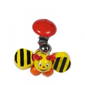 Heimess - 767 480 - Rattle - Clip with Toy - Bee
