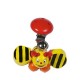 Heimess - 767480 - Hochet - Jouet avec Clip - Abeille